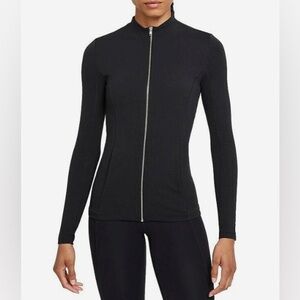 NIKE Women’s Dri-Fit Luxe Yoga Tight Fit Zip Front Training Jacket - Size Medium